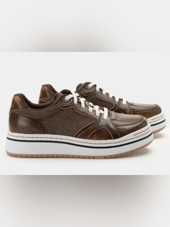 Alegria Shoes - Alegria ALY-6392 Brown Leather Comfort Shoes Size 39 NWOB